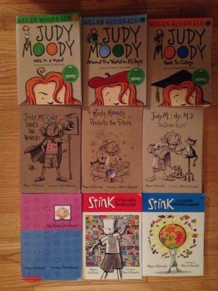 7 Judy Moody & 2 Stink Books