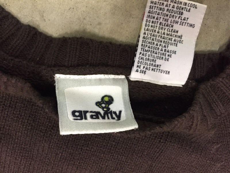 Gravity Men's Brown Dress Sweater For Sale