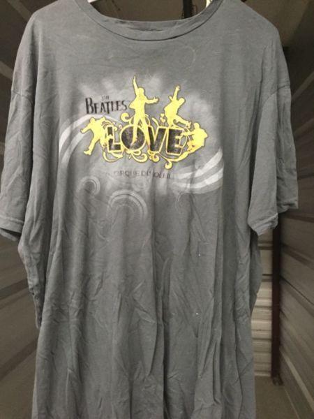 The Beatles Cirque du Soleil Love T-shirt For Sale