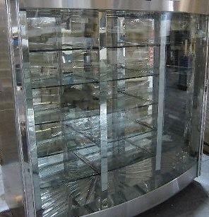 Chalon 3-door glass display fridge