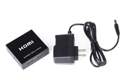 1x2 HDMI 1-Input to 2-Output Powered Splitter with 3D Support