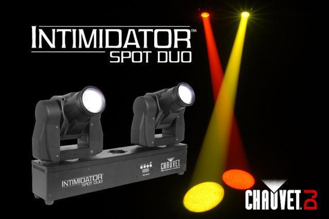CHAUVET INTIMIDATOR SPOT DUO* 2 x Moving Head IN 1 *