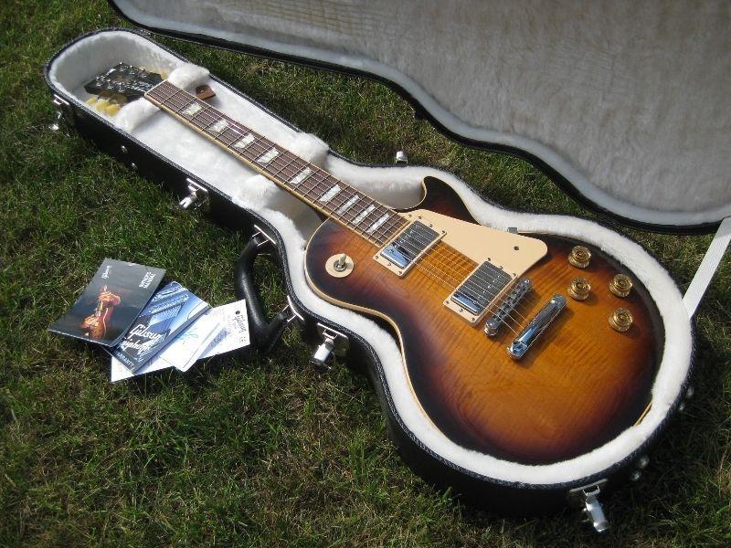 Gibson Les Paul Traditional sunburst flame top