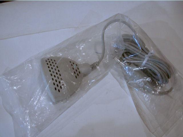 Apple PlainTalk microphone - NEW, still sealed in original bag