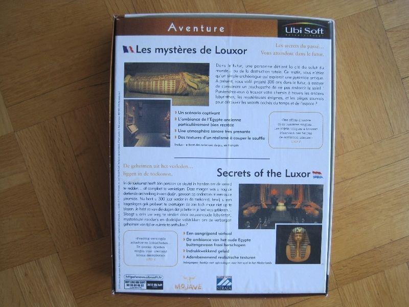 Les mystères de Louxor (Ubisoft) - CD-ROM PC