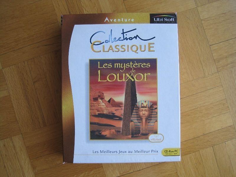 Les mystères de Louxor (Ubisoft) - CD-ROM PC