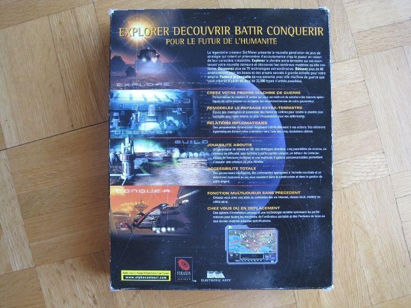 Sid Meier's Alpha Centauri - jeu de strategie PC