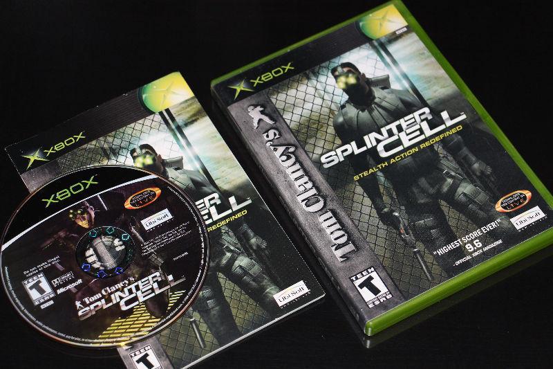 XBOX SPLINTER CELL-STEALTH REDEFINED