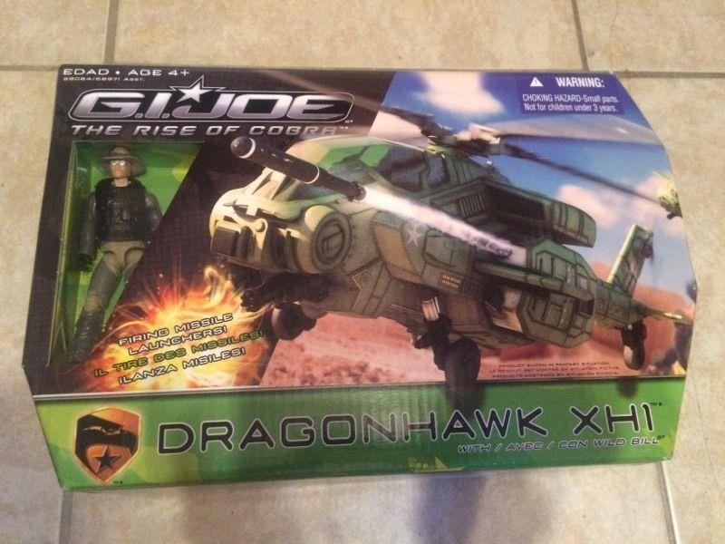 G.I. Joe dragonhawk XH1 rise of cobra NEUF new gijoe gi