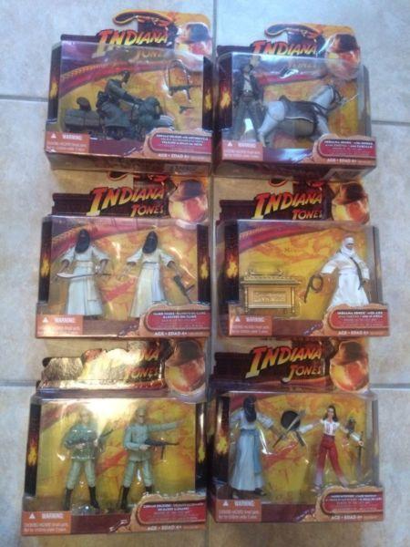 Indiana Jones set figurines action figures NEUF new