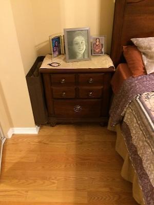 Moving sale-Queen Bed Set, Breakfast table, TV stand, Tread Mill
