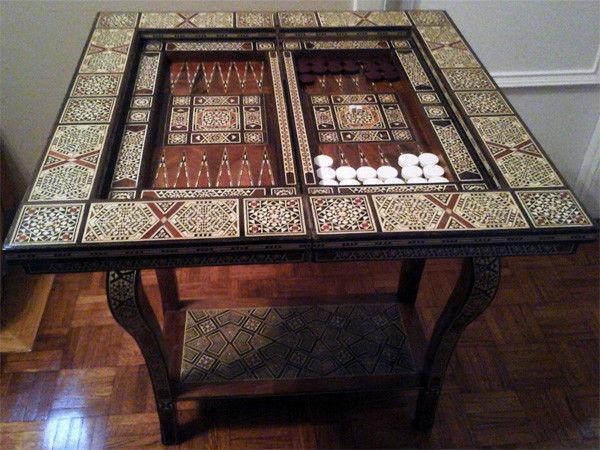 Game table from Morocco