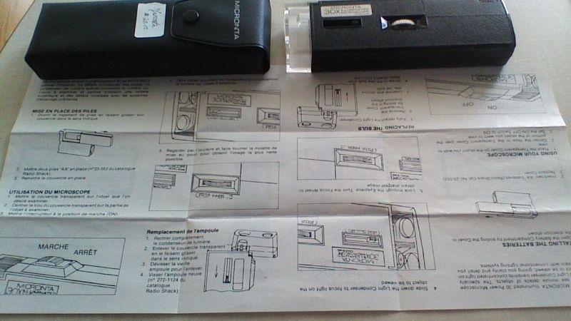 Microscope Illuminated Micronta 30x Model 63-850