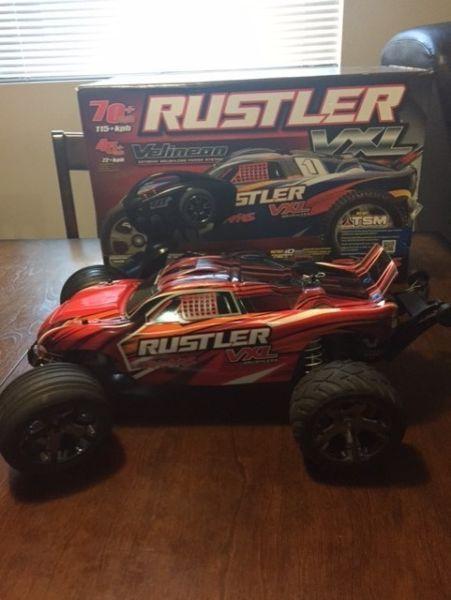 traxxas rustler 1/10 brushless new techonologie TSM