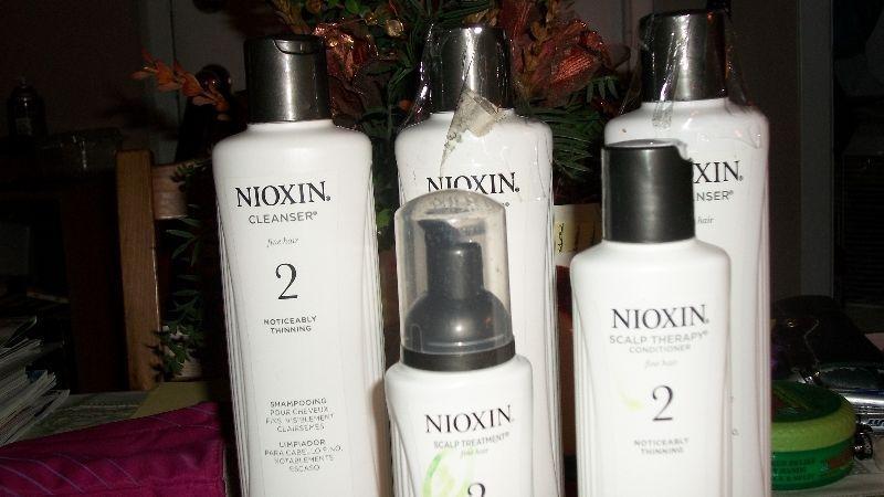 Produits pour cheveux fins non-colorés de marque Nioxin