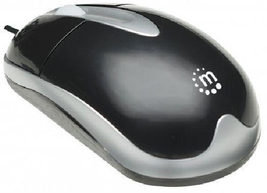 Manhattan MH3 Classic Optical Desktop Mouse - PS/2, Three Button