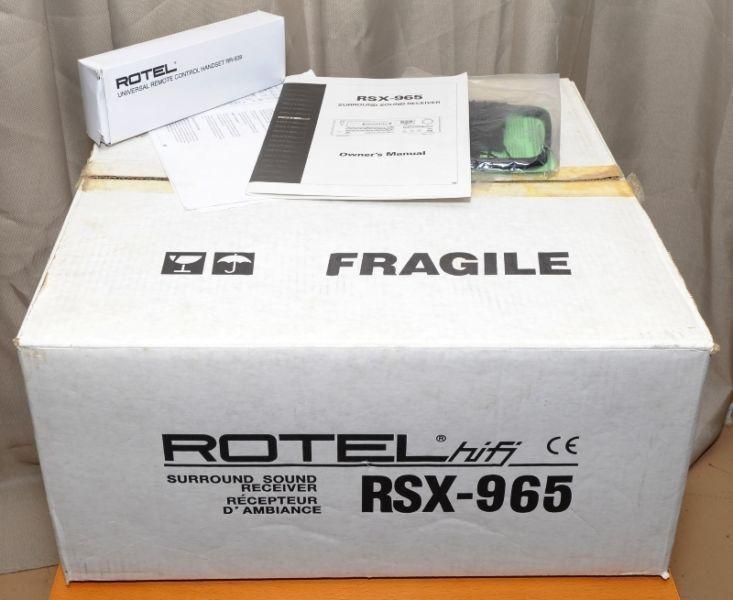 Récepteur 5.1 A/V ROTEL RSX-965