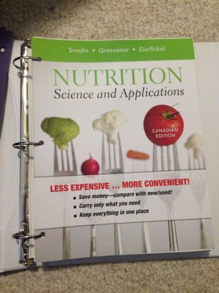 NUTRITION 120 Textbook
