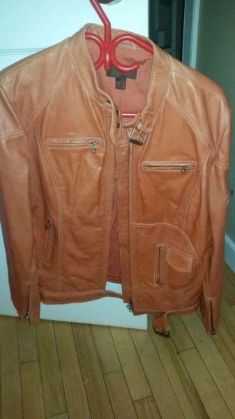 Danier leather jacket, $40. Suzy jacket $10