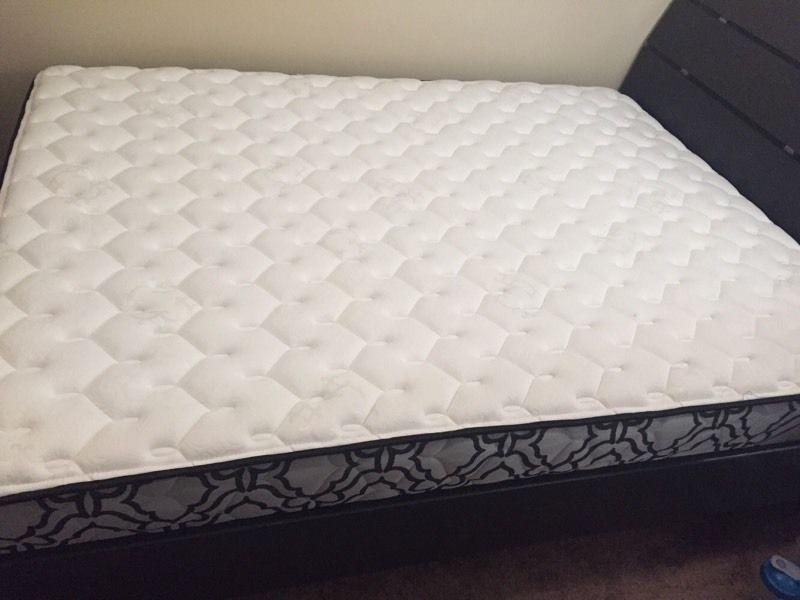Wanted: Queen size mattress with bed