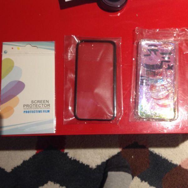 I phone 6 case and screen protector for sale
