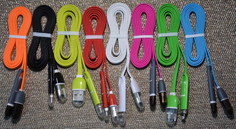 iPad iPhone cellphone LG Samsung tablet charging cable charger