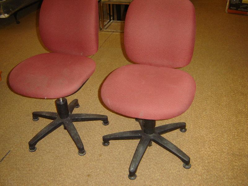$100 · Two used heavy duty office chairs in good shape