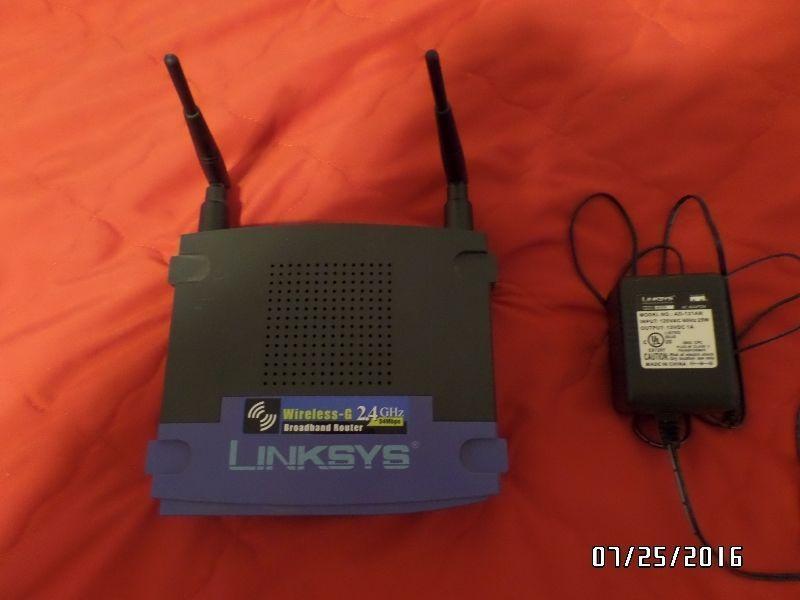 Linksys/Cisco WRT54G 54Mbps Wireless Router