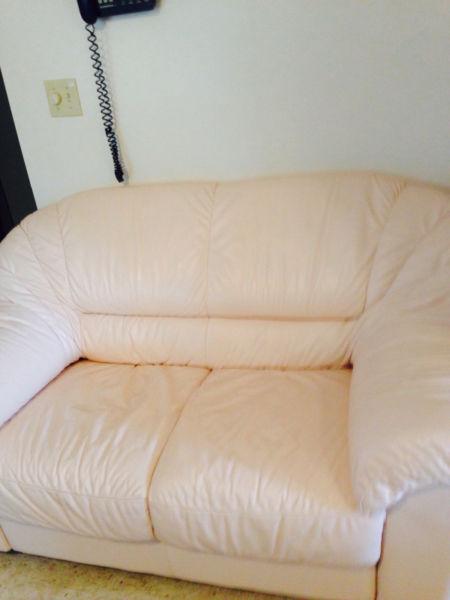 Couch - very light pink
