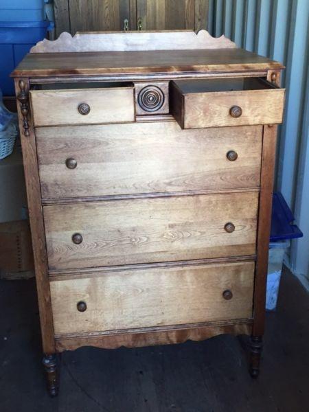 Antique Tall-Boy dresser