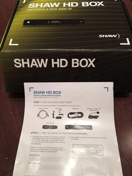 Shaw HD Box