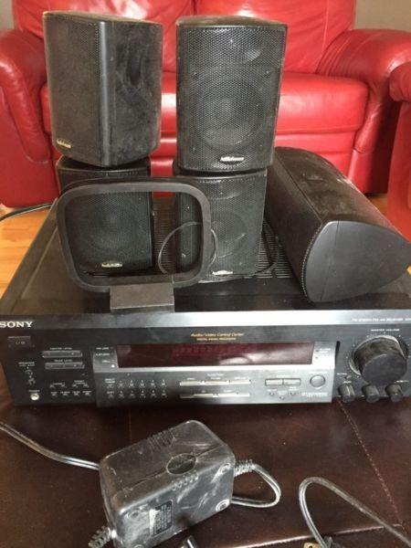 Wanted: Sony FM /AM Receiver and speakers