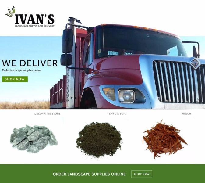 Soil, Sand, Gravel, Stone, Mulch - Order Online, Local Delivery