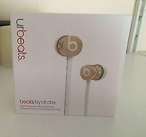 Urbeats Gold Edition beats by dre in ear headphones