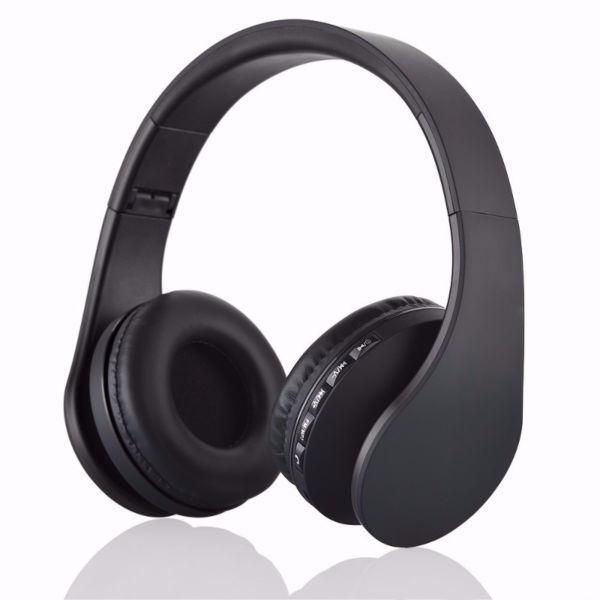 New.Foldable Wireless Stereo Bluetooth Headset For Cellphone