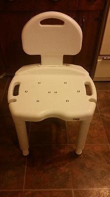 Carex Universal Bath Bench with Back