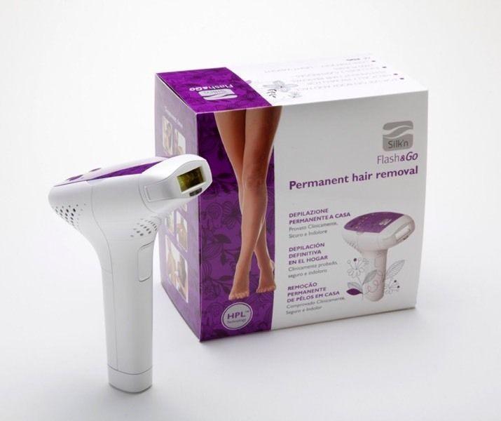 Silk'n flash&go laser hair removal