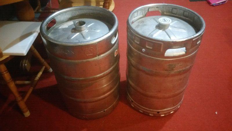 Beer kegs
