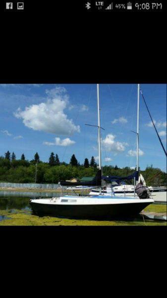 Beautiful 20 ft sail boat