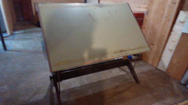 Large Sturdy Drafting Table