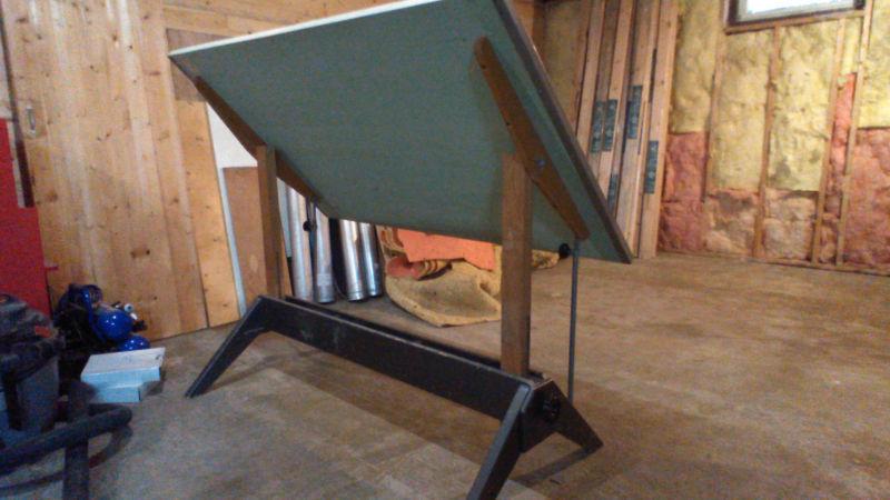 Large Sturdy Drafting Table