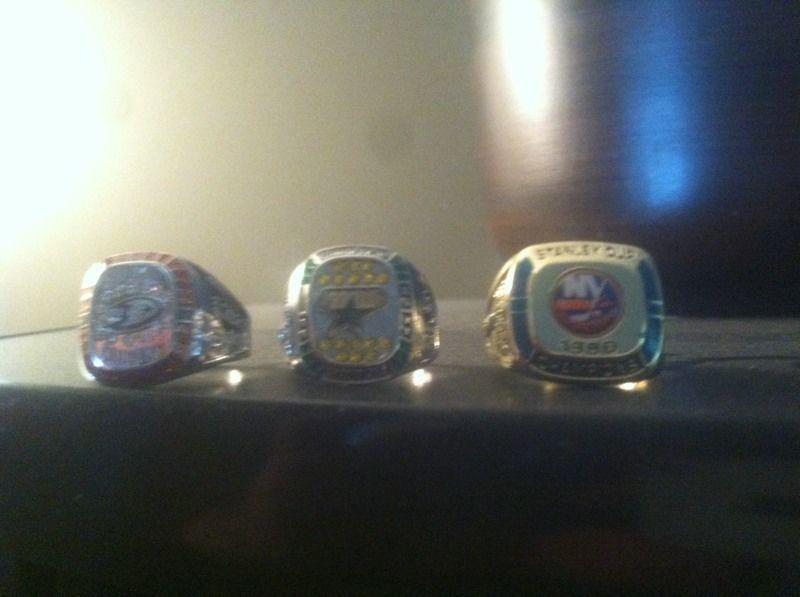 10 Molson Canadian Stanley Cup Rings