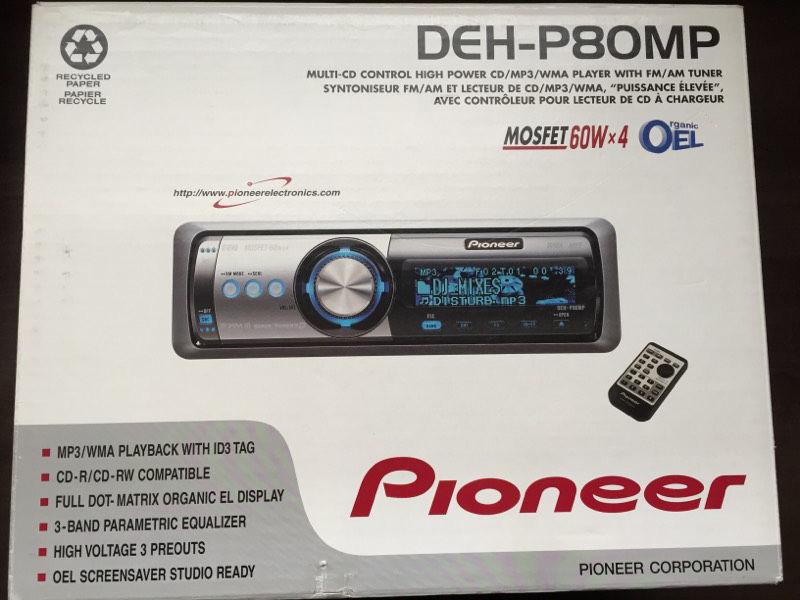 Pioneer Car Audio Deck - Never out of box!