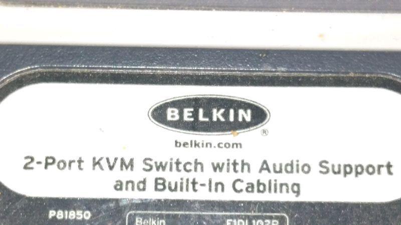 Belkin 2port kvm switch with audio