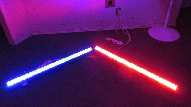2 Chauvet Color Rail LED Lights For Sale