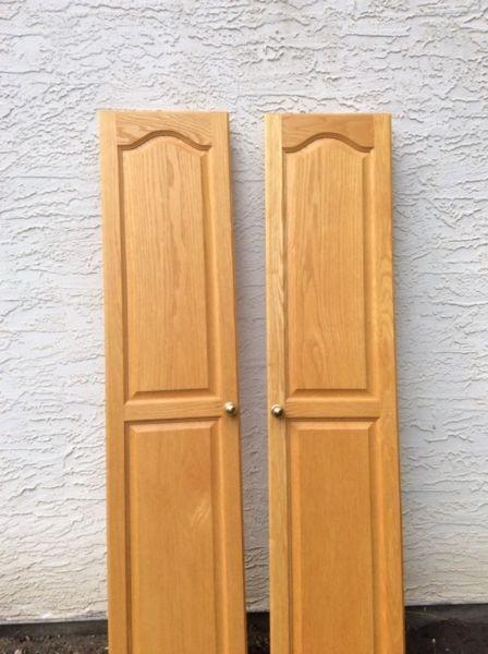 Oak cabinet doors