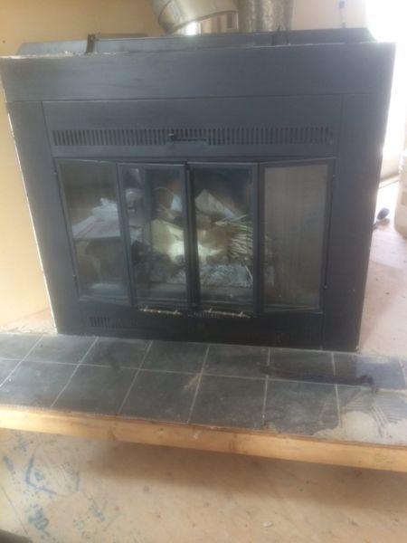 Wood burning fireplace $200 O.B.O