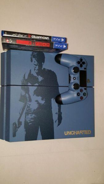 LIKE NEW UNCHARTED PS4