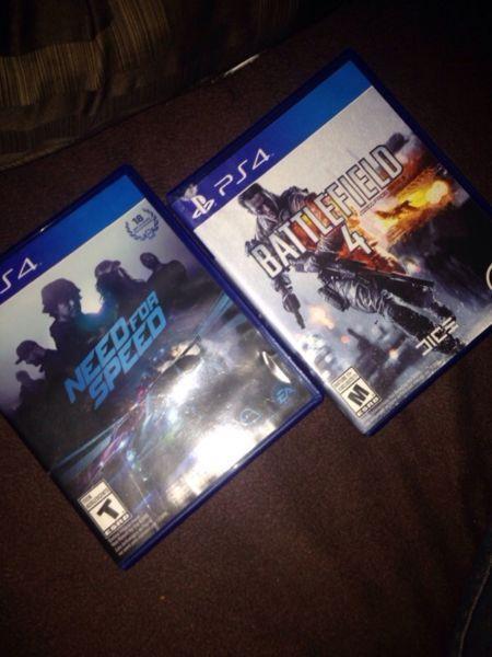 Need for speed and battlefield 4