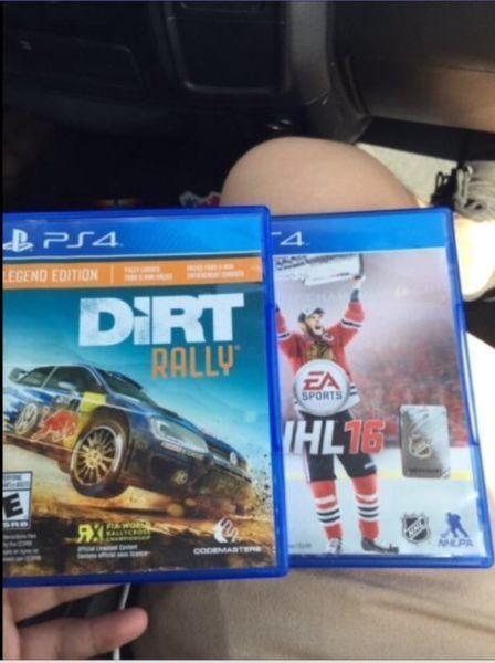 Wanted: PS4 games for sale or trade